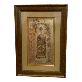Pair of Metal Art Pieces For Sale