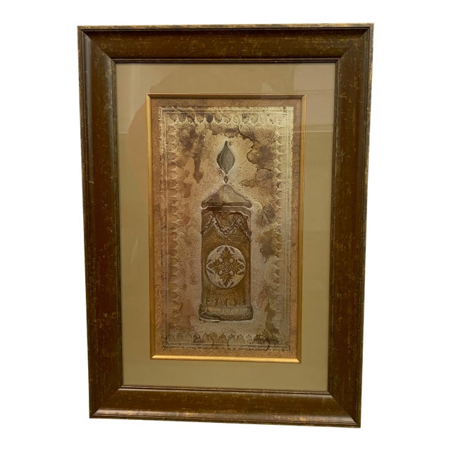Pair of Metal Art Pieces For Sale