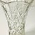 Mid Century Vintage Boho Chic Hollywood Regency Cut Glass Vase. For Sale - Image 6 of 10