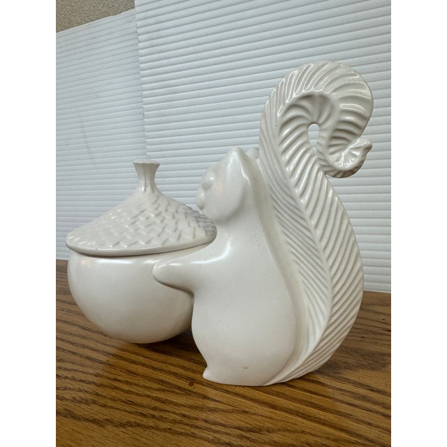 Contemporary Jonathan Adler Squirrel + Acorn Candy Dish, Set For Sale - Image 3 of 12