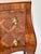 Pair of Italian Bombe Commodini W Geometric Marquetry and Brass Hardware, 1950s For Sale In Atlanta - Image 6 of 16