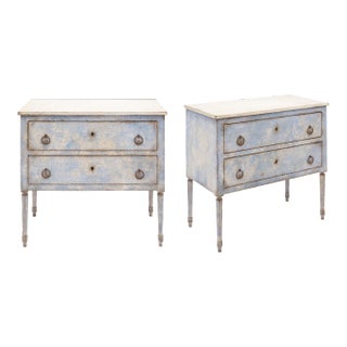 Italian Antique Painted Chests For Sale