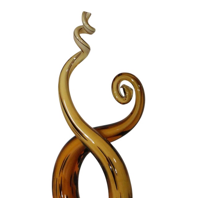 Barovier e Toso Late 20th Century Postmodern Murano Style Art Glass Sculpture For Sale - Image 4 of 9