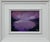 Violet Reflections at Dusk - Miniature Art by Contemporary British Artist 2025 For Sale