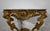 Gold Napoleon III Giltwood Wall Console Table in Louis XV Style, 19th Century For Sale - Image 8 of 18