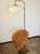 Floor Lamp with Side Table, 1940s, in Very Good conditions. Designed 1920 to 1949 European Plug (up to 250V).The wiring of...
