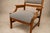 Brazilian Modern Pair of Armchairs in Caviúna Wood & Performance Boucle, Brazil, 1960s - Lot 103B For Sale In New York - Image 6 of 18
