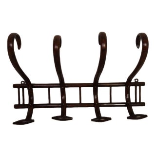 Antique Hanging Coat Rack from Thonet, 1920s For Sale