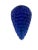 Dramatic oversized vintage cobalt blue glass grape-cluster ornament in the style of traditional European Kugel ornaments....