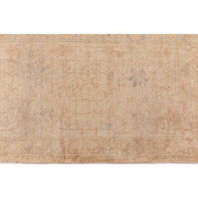 Blue Fine Antique North Indian Rug For Sale - Image 8 of 8