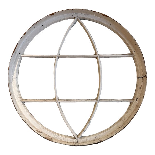 19th Century American Colonial Revival Round Window For Sale