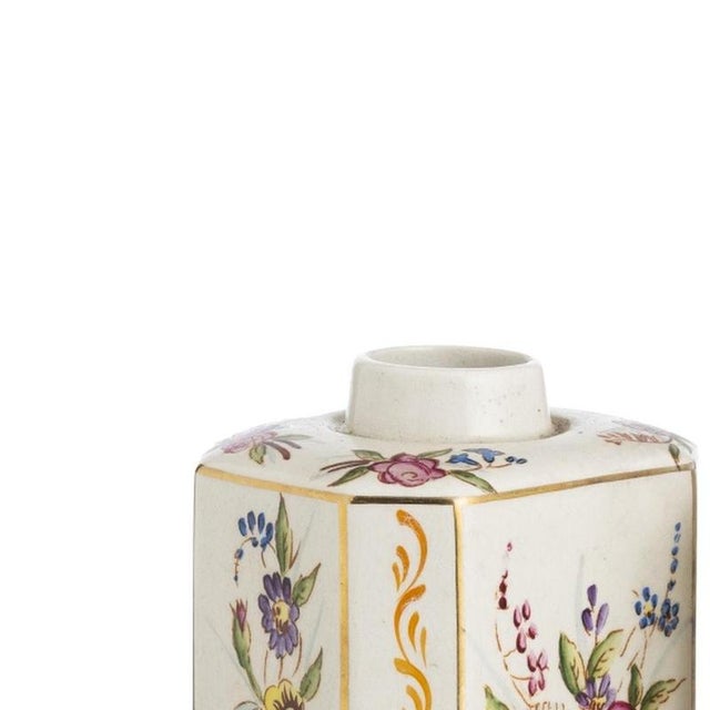 Earthenware - Two jars - Sacavem Factory. Portuguese; 20th century, from the Sacavem Factory, polychrome glazed...