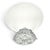 Glass Shannon Crystal by Godinger Frosted Rose Bouquet Pedestal Bowl, 14", Ireland For Sale - Image 7 of 8