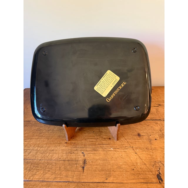Plastic Couroc of Monterey Garfinkel's Logo Serving Tray For Sale - Image 7 of 7