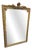 Large Antique French Gilt Rope Twist Framed Mirror For Sale