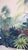 36" * H108" * 5ps, Hand Painted Lush Tropical Botanical Wallpaper, Vintage Tropical Jungle Mural For Sale - Image 4 of 4