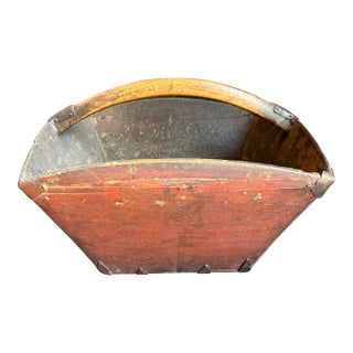 Antique Chinese Rice Bucket For Sale