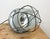 Large Industrial Cast Aluminium Cage Pendant Light, 1960s For Sale - Image 12 of 16