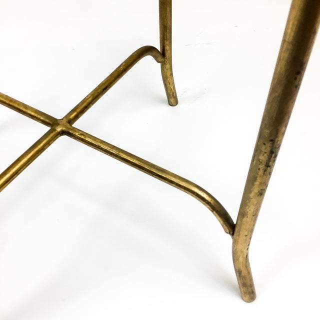 Gold Metal Table Bases a Pair Chairish