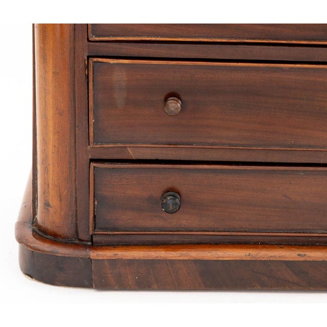 Victorian Mahogany Miniature Chest of Drawers For Sale - Image 4 of 9