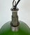 Green Industrial Green Enamel Military Pendant Lamp with Cast Aluminium Top, 1960s For Sale - Image 8 of 18