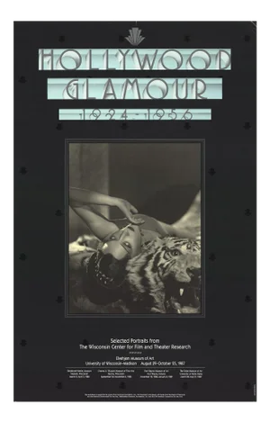 1987 Unknown 'Hollywood Glamour 1924-1956' Photography Black & White Usa Offset Lithograph