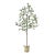 Vintage Italian Tole Lemon Tree Sculpture For Sale