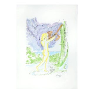 Eurydice - Original Lithograph by Giuseppe Ingegno - 1979 1979 For Sale