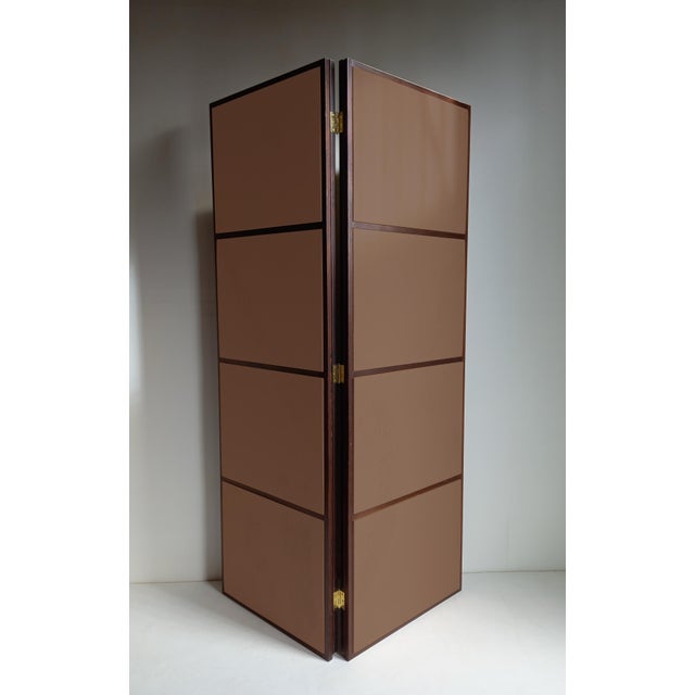 Dark Brown Divider by Pietro Meccani for Meccani Arredamenti, 1993 For Sale - Image 3 of 5