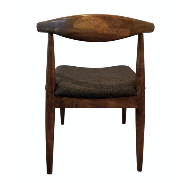 Mid-Century Modern Late 20th Century A Pair of Sculptural Dining Chairs Attributed to the Lionel Retro Design For Sale - Image 3 of 16