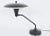 1960s Art Specialty Co. Black & White "Flying Saucer" Desk Lamp For Sale - Image 4 of 12