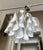 Mazzega Murano Clear White Petal Chandelier For Sale - Image 17 of 18