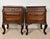 French Louis XV Style Wooden Nightstands, 1940, Set of 2 For Sale - Image 3 of 15