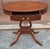 Mersman Mid 20th Century Mersman Mahogany Oval Lyre Base Duncan Phyfe Occasion Table For Sale - Image 4 of 10