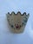 Mid-Century Modern Vintage Scalloped Toleware Planter by Jane Keltner For Sale - Image 3 of 7