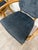 Wood Vintage French Provincial Style Tufted Black Velvet Armchairs - Pair For Sale - Image 7 of 14