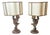 Italian Putti Table Lamps in Giltwood, 1970s, Set of 2 For Sale