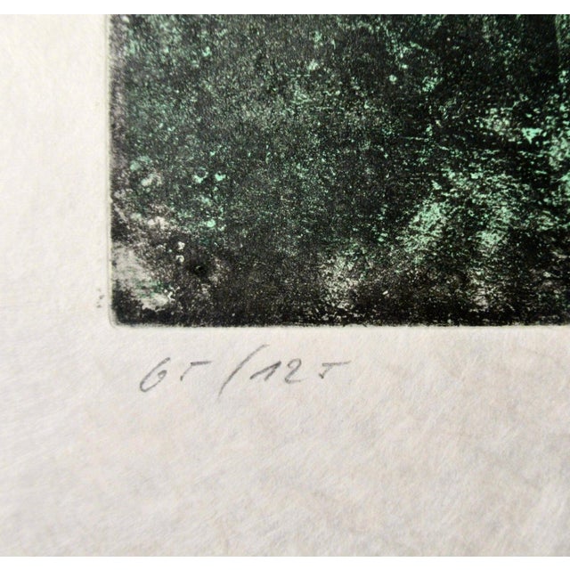 Paper Roberto Matta "Centre Noeuds" Planche #1 1974 Original Print For Sale - Image 7 of 7