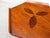 Mid Century Modern Lane Altavista Walnut Hexagon 3 Leg Side Table W/ Inlay For Sale - Image 12 of 15