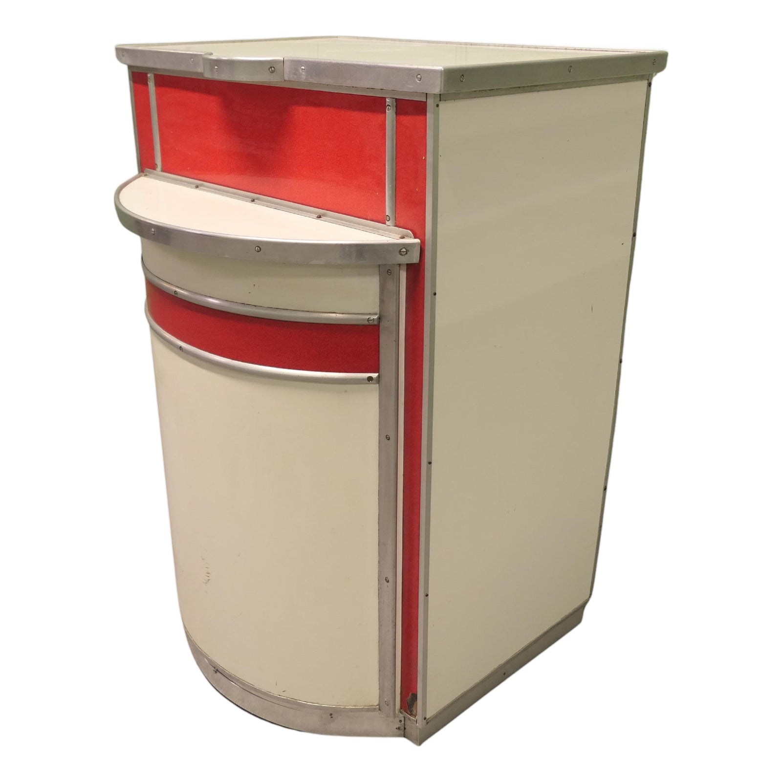 Vintage Dry Bar or Reception Desk in Formica, 1950s | Chairish