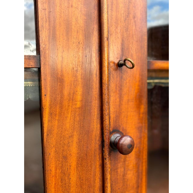 Brown Antique William IV Mahogany Library Bookcase, 1835 For Sale - Image 8 of 14