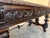 19th Century Spanish Two Faces Baroque Style Oak Library Table or Desk For Sale - Image 13 of 18