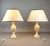 Marble Table Lamps with Shades, 1950s, Set of 2, in Flawless conditions. Designed 1950 to 1959 European Plug (up to...