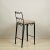 Pair of 'Méandre' Counter Stools by Design Frères For Sale In Los Angeles - Image 6 of 9