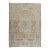 Early 20th Century Zabihi Collection Apricot Soft Blue Persian Heriz Rug - 4'6" x 6'3" For Sale