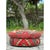 Rustic Vintage Boho Kilim Ottoman For Sale - Image 3 of 9