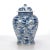 Ceramic Large 20th Century Guangxu Chinese Export Porcelain Blue & White Ginger Jar Vase and Cover For Sale - Image 7 of 12