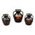 1859-1861 English Set of Three Greek Revival Amphora Vases by Bates, Brown-Westhead, and Moore For Sale