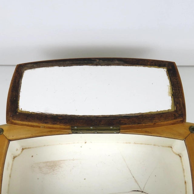 Antique Ceramic & Wood Bread Bin, 1910s For Sale - Image 5 of 18