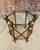 Contemporary 1970s Palm Beach Two-Tier Bamboo & Glass Octagonal Side Table by Turtle and Crane - McGuire Style For Sale - Image 3 of 11